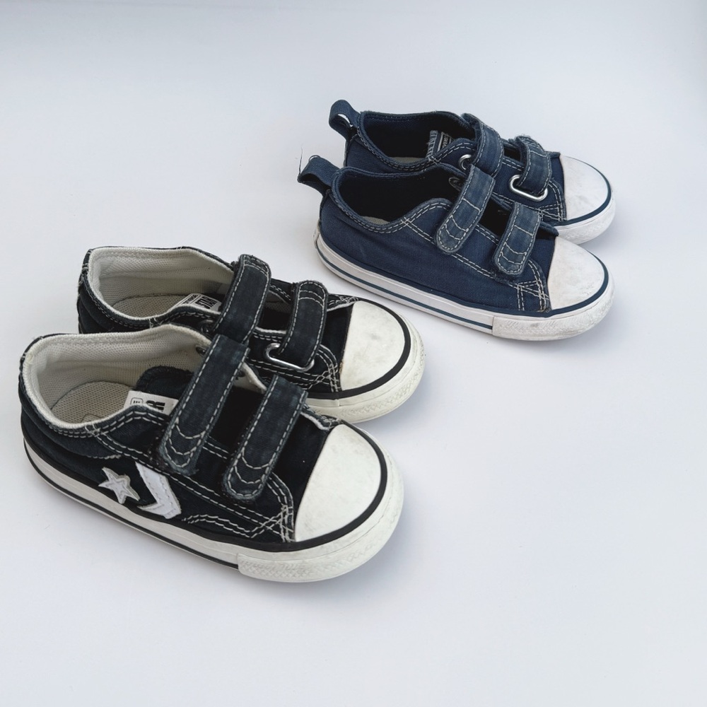 Converse Star Player 76 Easy-On Canvas 2PCS, Toddler Boy Sneakers 8C